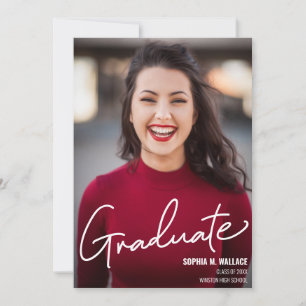 Klasse des Personalisierten Graduate-Fotos für 202