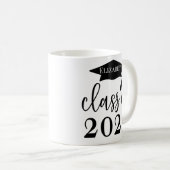 Klasse des Personalisierten Keepsake-Tests 2020 Kaffeetasse (VorderseiteRechts)