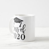 Klasse des Personalisierten Keepsake-Tests 2020 Kaffeetasse (Vorderseite Links)