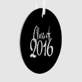 Klasse des Retro Abschlusses der Typografie-2016 Ornament (Vorderseite)