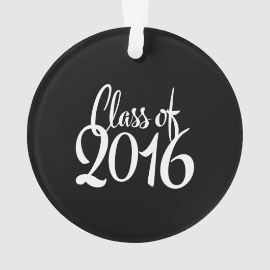 Klasse des Retro Abschlusses der Typografie-2016 Ornament (Rückseite)