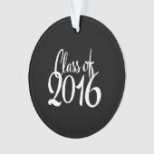 Klasse des Retro Abschlusses der Typografie-2016 Ornament (Vorderseite)