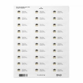 Klasse des Rücksendeadressenlabels 2011 (Vorne)
