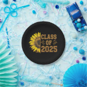 Klasse des Sonnenblumenkerns 2025 Abschlusses Pappteller (Party)