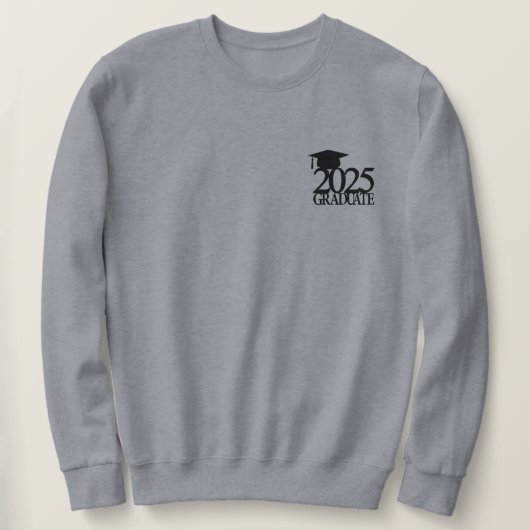 Klasse des Sweatshirts für Hochschulabsolventen 20 (Design vorne)