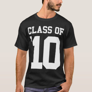 Klasse des T - Shirt 2010 dunkler Männer