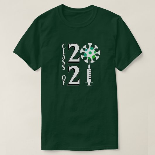Klasse des T - Shirt 2021 (Design vorne)