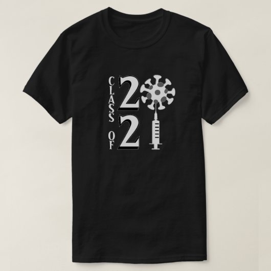 Klasse des T - Shirt 2021 (Design vorne)