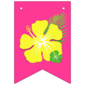 Klasse des Tropical Luau Abschluss-Banners 2024 Wimpelkette (Zweite Fahne)