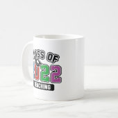 Klasse des Unterrichts 2022 Kaffeetasse (Vorderseite Links)