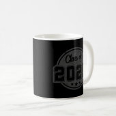 Klasse des Vintagen Blackouts 2025 Kaffeetasse (VorderseiteRechts)