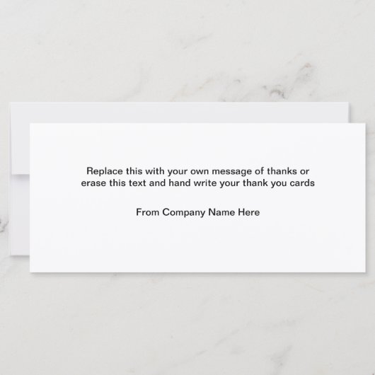 Klasse Doppelseitiges Flachgeschäft dank Karten (Rückseite)