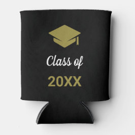 Klasse eines Glückwunschs Grad Graduation Cap Dosenkühler