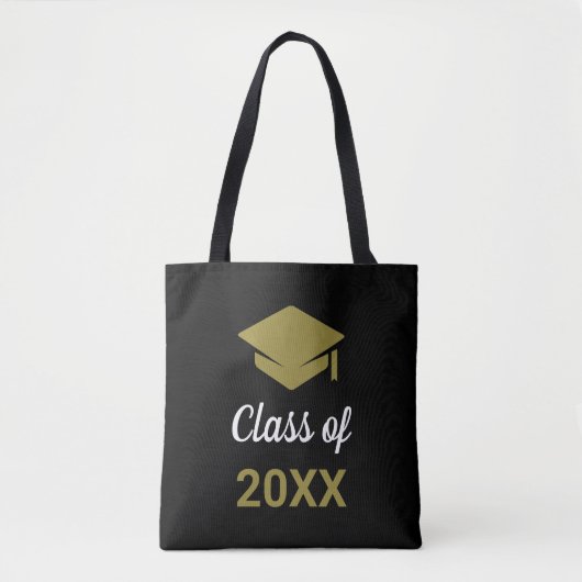 Klasse eines Glückwunschs Grad Graduation Cap Tasche (Vorderseite)