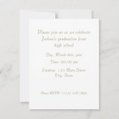 Klasse Einladung (Rückseite)