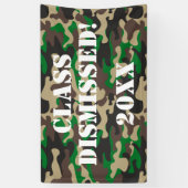 Klasse Entlassene Camouflage Banner (Vertikal)