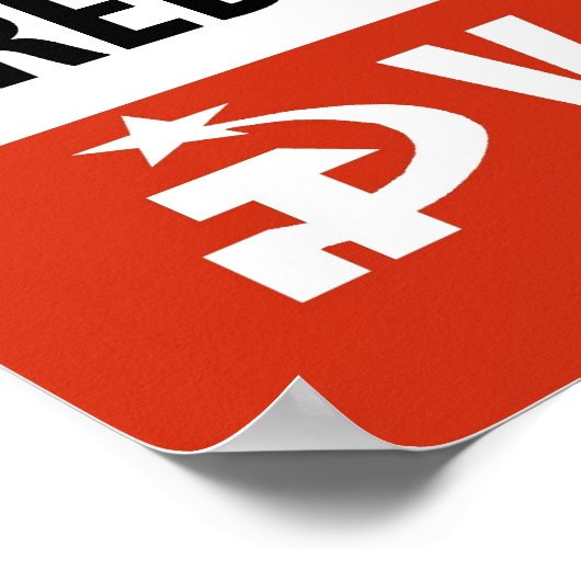 Klasse Envy - Piggy Bank: Protest Poster (Ecke)