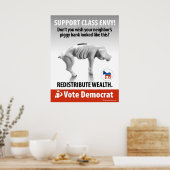 Klasse Envy - Piggy Bank: Protest Poster (Küche)