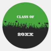 Klasse für alle Colour Match School Colors Runder Aufkleber (Vorderseite)