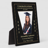 Klasse für Foto-Abschluss 2022, kundenspezifisch Fotoplatte (Seite)