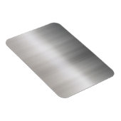 Klasse gebürstetes Aluminium Magnet (Rechte Seite)