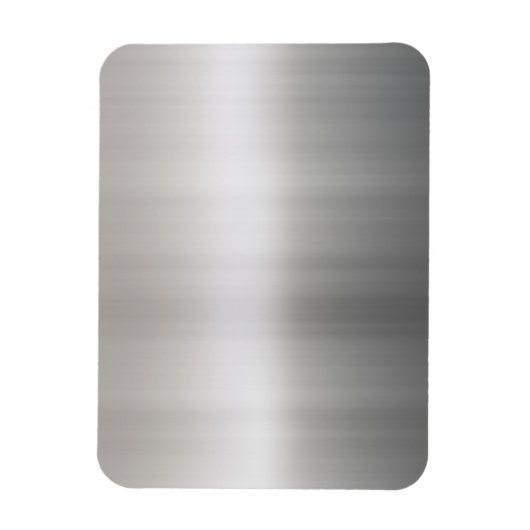 Klasse gebürstetes Aluminium Magnet (Vertikal)