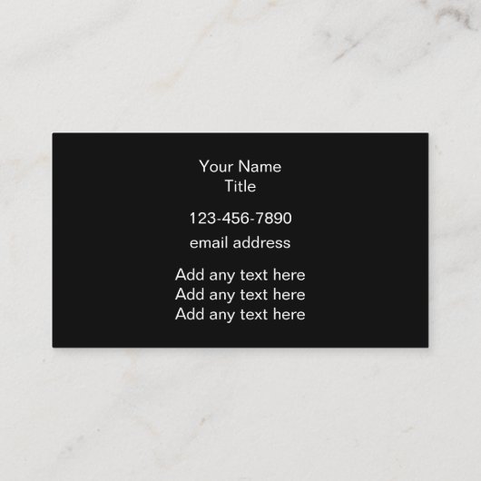 Klasse Glitzy Monogram bearbeitbare Visitenkarten Visitenkarte (Rückseite)