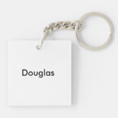 Klasse Ihres Jahres Graduation Cap Personalisiert Schlüsselanhänger (Rückseite)