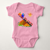 Klasse in Rosa - Baby Strampler (Vorderseite)