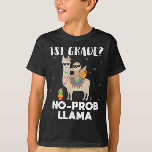 Klasse kein Prob Lama T-Shirt (Vorderseite)