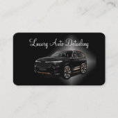 Klasse Luxury Automotive Detection Visitenkarte (Vorderseite)