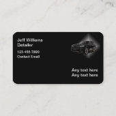 Klasse Luxury Automotive Detection Visitenkarte (Rückseite)