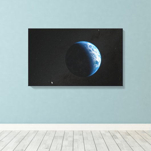 Klasse M Canvas Print Leinwanddruck (Insitu (Holzboden))