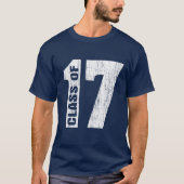 Klasse mit 17 Abitur T-Shirt (Vorderseite)