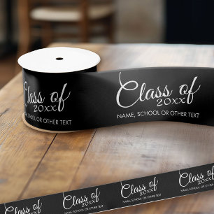 Klasse mit benutzerdefiniertem Jahr und High Schoo Ripsband