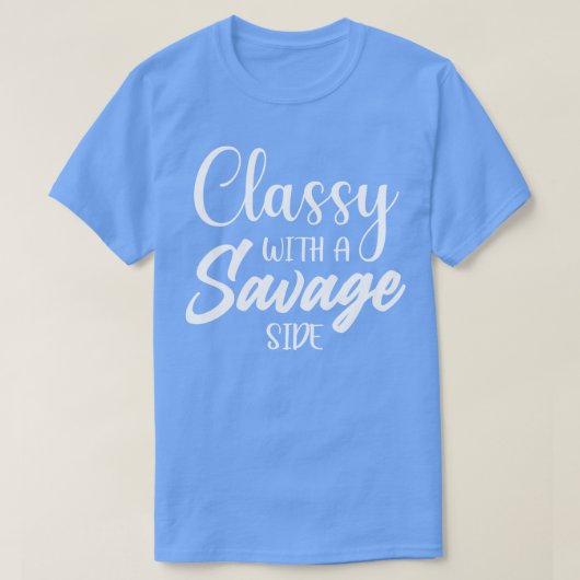 Klasse mit Savage Side T-Shirt (Design vorne)