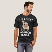 Klasse Nr. prob llama T-Shirt (Vorne ganz)