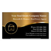 Klasse Real Anwesen Magnetische Visitenkarte (Vorderseite)