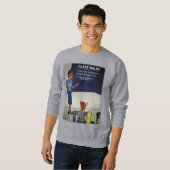 Klasse regiert Men Gray Sweatshirt (Vorne ganz)