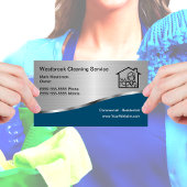 Klasse Reinigungsservice Moderne Visitenkarten Visitenkarte