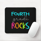Klasse Rocks Team 4. Klasse Lehrer Mousepad (Mit Mouse)