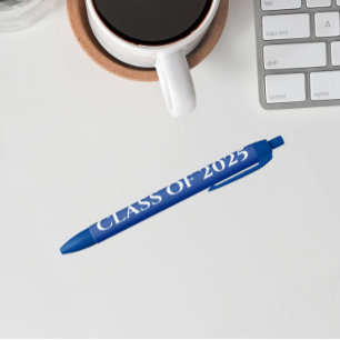 Klasse Royal Blue and White School Colors Jahr Kugelschreiber