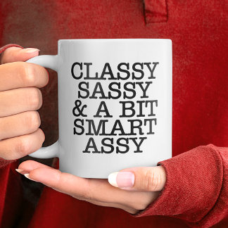 Klasse Sassige Lustige Zitate Tasse