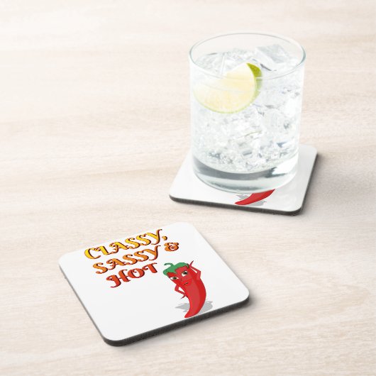 Klasse, sauber und scharf getränkeuntersetzer (Rechte Seite)