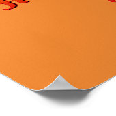 Klasse, sauber und scharf poster (Ecke)