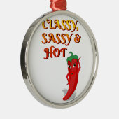 Klasse, sauber und scharf silbernes ornament (Rechts)