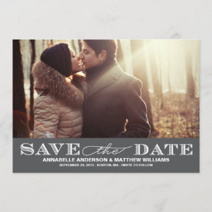 Klasse Save the Date PostCard