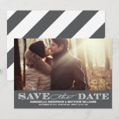 Klasse Save the Date PostCard (Vorne/Hinten)