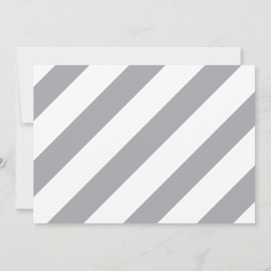 Klasse Save the Date PostCard (Rückseite)