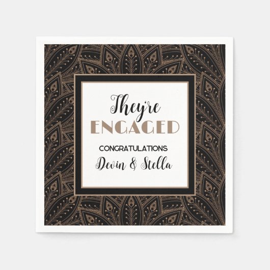 Klasse! Servietten der Teilnehmer (Vorderseite)